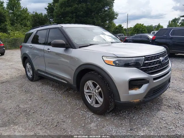 1FMSK7DH0MGA51633 — 2021 Ford Explorer XLT, Крыша (Roof), фото до ремонта