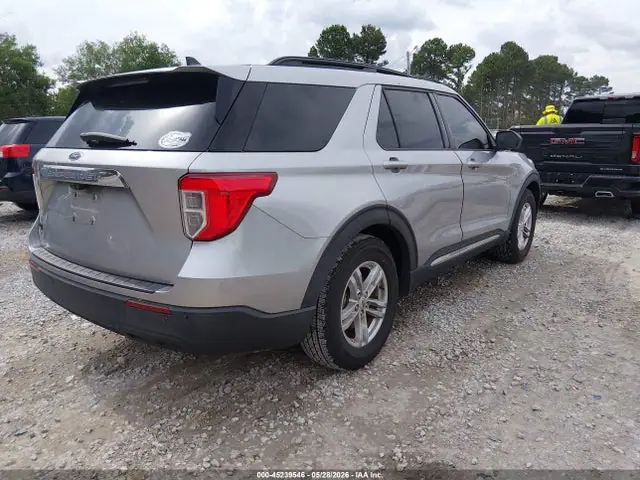 1FMSK7DH0MGA51633 — 2021 Ford Explorer XLT, фото 4 с аукциона IAAI 28.09.2026, Крыша