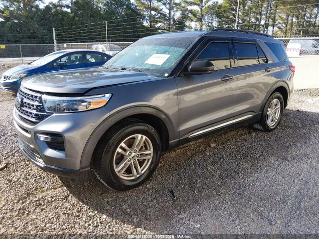 1FMSK7DH8MGA77686 — 2021 Ford Explorer XLT, photo 2 from IAAI 19.10.2026, Normal wear