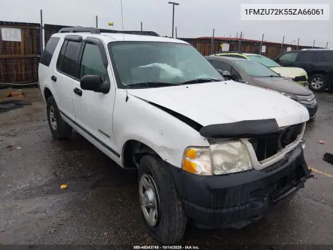 1FMZU72K55ZA66061 — 2005 Ford Explorer, Передня частина, фото до ремонту