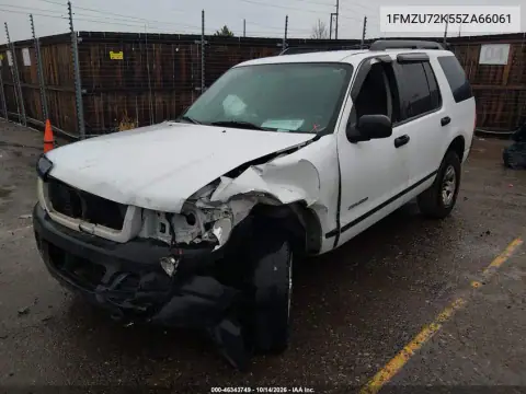 1FMZU72K55ZA66061 — 2005 Ford Explorer, photo 2 from IAAI, Front end