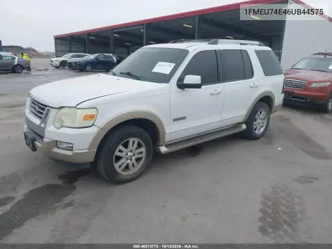 1FMEU74E46UB44575 — 2006 Ford Explorer, фото 3 с аукциона IAAI, Задняя часть слева