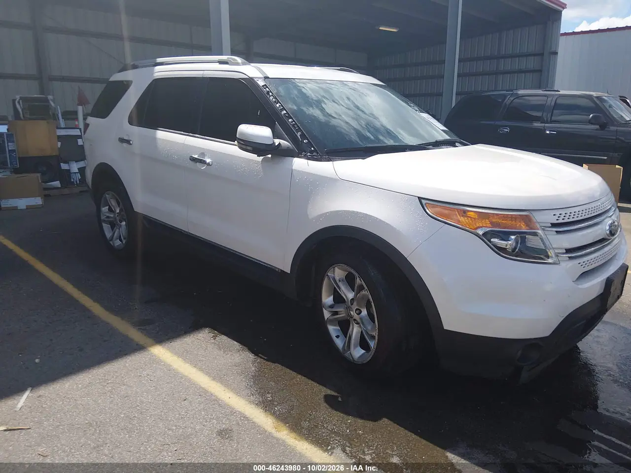 1FMHK7F86BGA95365 Ford Explorer 2011 — повреждение Повреждение двигателя, фото до ремонта