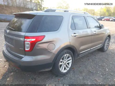 2011 Ford Explorer Xlt VIN 1FMHK8D83BGA89628 фото 5