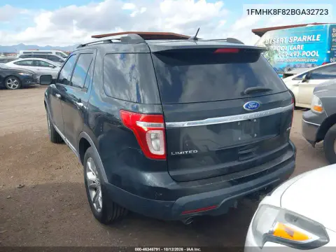 2011 Ford Explorer Limited VIN 1FMHK8F82BGA32723 фото 4