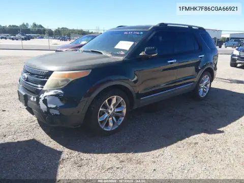 1FMHK7F86CGA66921 — 2012 Ford Explorer, фото 3 с аукциона IAAI 21.10.2026, Естественный износ