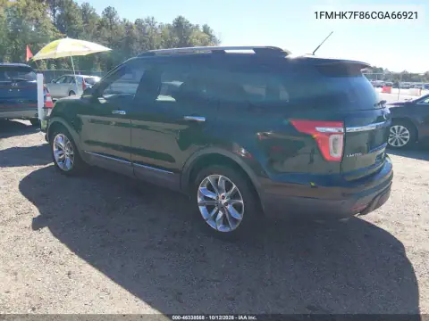 1FMHK7F86CGA66921 — 2012 Ford Explorer, фото 4 с аукциона IAAI 21.10.2026, Естественный износ
