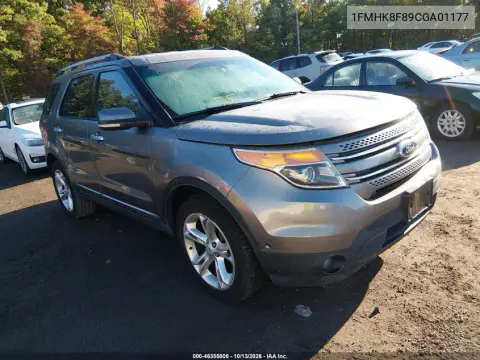 1FMHK8F89CGA01177 — 2012 Ford Explorer, Естественный износ, фото до ремонта
