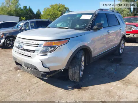 2013 Ford Explorer Xlt VIN 1FM5K7D82DGA12135 фото 3