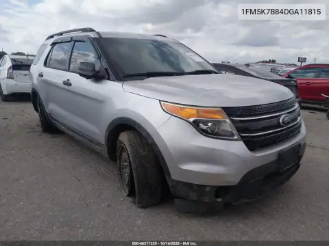 1FM5K7B84DGA11815 — 2013 Ford Explorer, Не указано, фото до ремонта