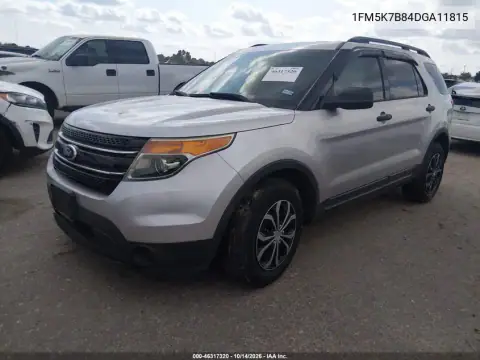 1FM5K7B84DGA11815 — 2013 Ford Explorer, photo 2 from IAAI, Not reported