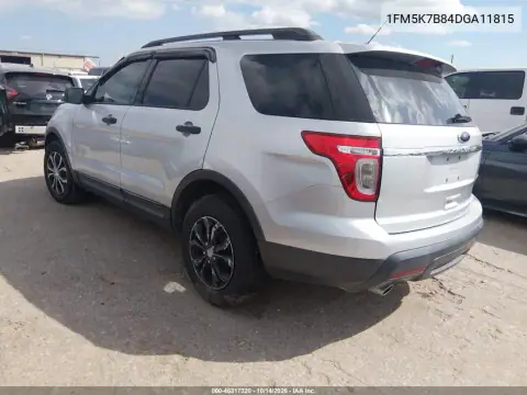 1FM5K7B84DGA11815 — 2013 Ford Explorer, photo 3 from IAAI, Not reported