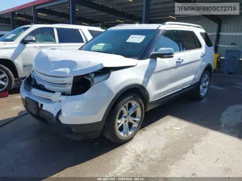2013 Ford Explorer Limited VIN 1FM5K8F88DGC72719 фото 2