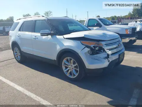 2014 Ford Explorer Limited VIN 1FM5K7F82EGA01344 фото 2