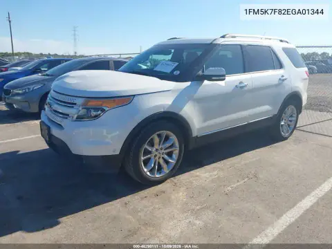 2014 Ford Explorer Limited VIN 1FM5K7F82EGA01344 фото 3