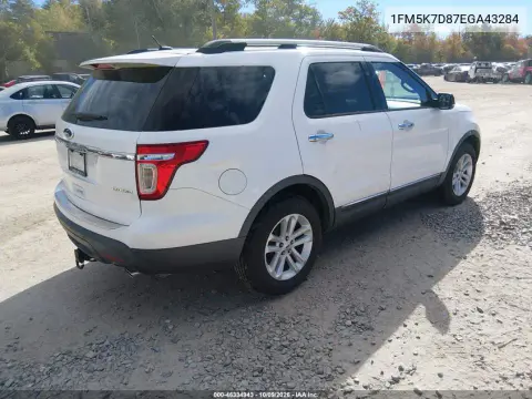 2014 Ford Explorer Xlt VIN 1FM5K7D87EGA43284 фото 5