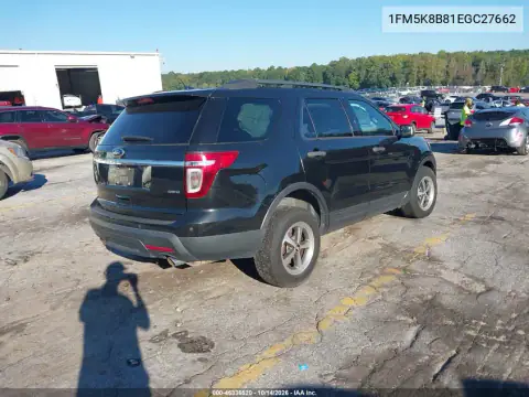 1FM5K8B81EGC27662 — 2014 Ford Explorer, photo 4 from IAAI, All-over damage