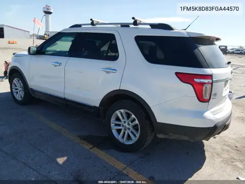 2015 Ford Explorer Xlt VIN 1FM5K8D83FGA44570 фото 4