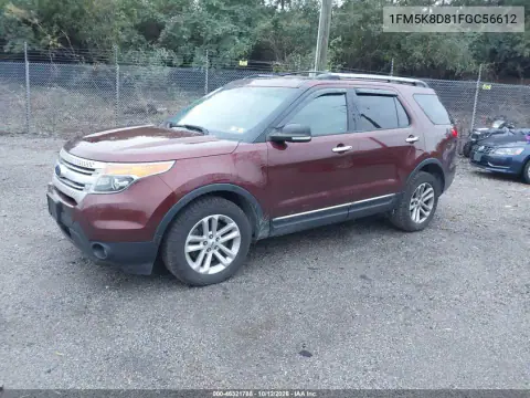 1FM5K8D81FGC56612 — 2015 Ford Explorer, zdjęcie 3 z IAAI, Nie podano
