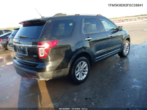 1FM5K8D83FGC38841 — 2015 Ford Explorer, фото 5 с аукциона IAAI, Град
