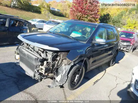 1FM5K8HT6GGB20718 — 2016 Ford Explorer, photo 3 from IAAI 20.10.2026, Front end