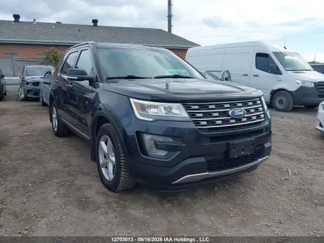 1FM5K8D85HGD27720 — 2017 Ford Explorer, Rear end (Rear), before-repair photos