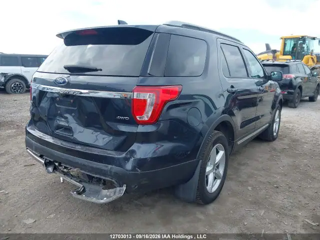1FM5K8D85HGD27720 — 2017 Ford Explorer, photo 4 from IAAI 16.10.2026, Rear end