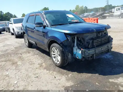 1FM5K7D87HGD76699 — 2017 Ford Explorer, ПЕРЕДНЯЯ ЧАСТЬ (Front End), фото до ремонта