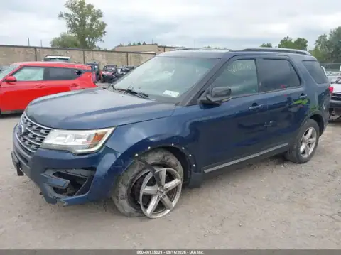 1FM5K8D85HGD81874 — 2017 Ford Explorer, фото 2 з IAAI, Пошкодження з усіх боків