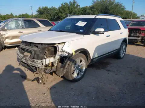 1FM5K7F83HGE42923 — 2017 Ford Explorer, zdjęcie 2 z IAAI, Przód