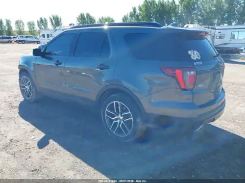 1FM5K8GT1HGA99389 — 2017 Ford Explorer, photo 3 from IAAI, Front end
