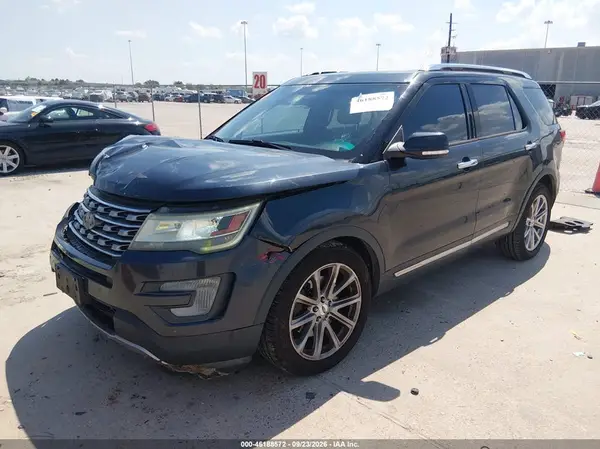 1FM5K7FHXHGA11222 — 2017 Ford Explorer, zdjęcie 2 z IAAI, Przód