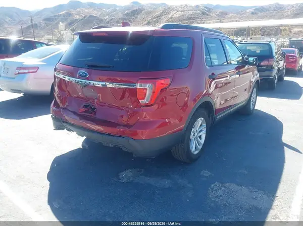 1FM5K7B83HGC47958 — 2017 Ford Explorer, photo 4 from IAAI, Rear end