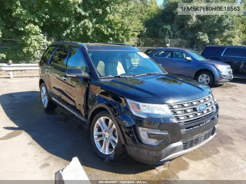 1FM5K7F80HGE18563 — 2017 Ford Explorer, Right front, before-repair photos