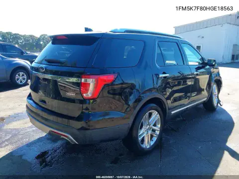2017 Ford Explorer Limited VIN 1FM5K7F80HGE18563 фото 5