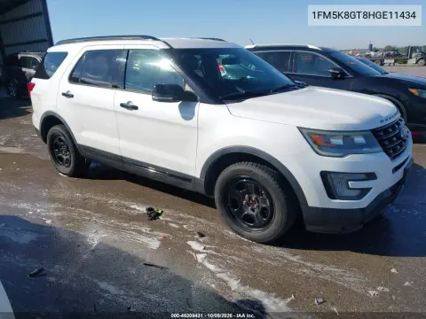 2017 Ford Explorer Sport VIN 1FM5K8GT8HGE11434 фото 2