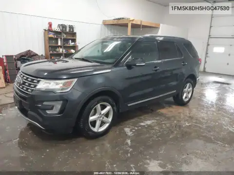 1FM5K8DH5HGC47530 — 2017 Ford Explorer, photo 3 from IAAI, Right front