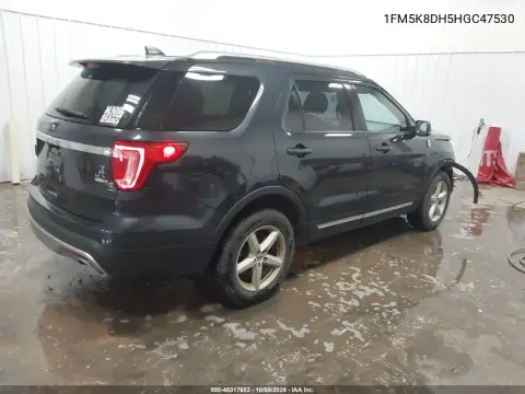 1FM5K8DH5HGC47530 — 2017 Ford Explorer, photo 5 from IAAI, Right front