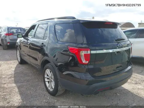 2017 Ford Explorer VIN 1FM5K7BH9HGD39799 фото 3