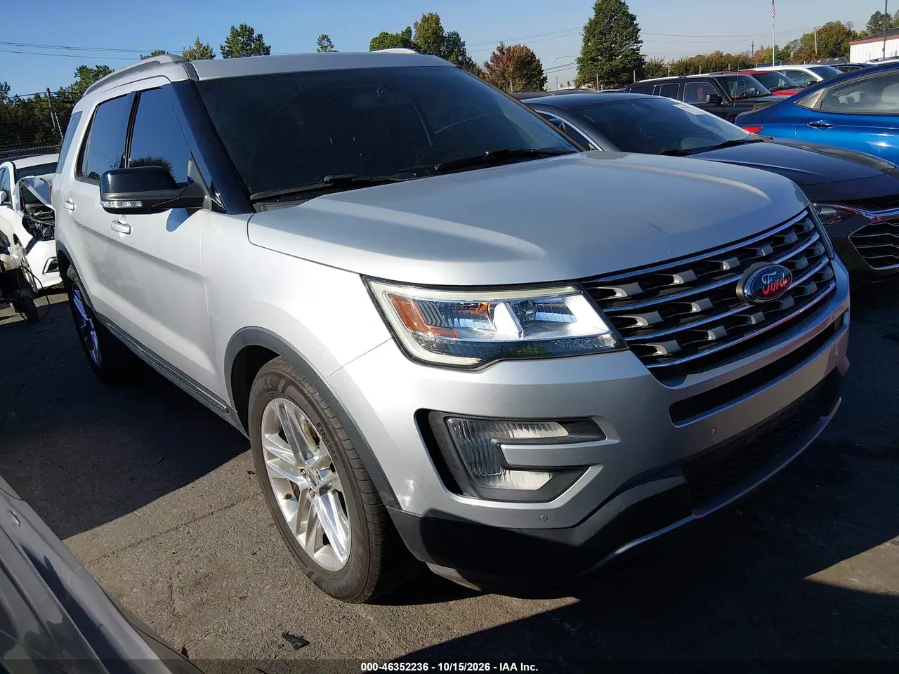 1FM5K7D8XHGD11264 — 2017 Ford Explorer, фото 2 с аукциона IAAI, Задняя часть