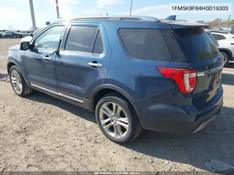 1FM5K8F84HGD16303 — 2017 Ford Explorer, фото 4 с аукциона IAAI 21.10.2026, Естественный износ