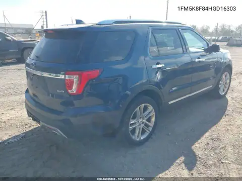 1FM5K8F84HGD16303 — 2017 Ford Explorer, фото 5 с аукциона IAAI 21.10.2026, Естественный износ