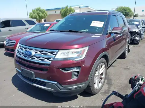 1FM5K7FHXJGC86935 — 2018 Ford Explorer, фото 2 с аукциона IAAI, задняя часть слева