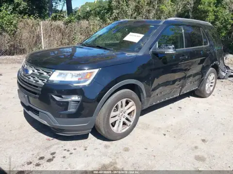 1FM5K8DH2JGA61255 — 2018 Ford Explorer, photo 2 from IAAI, Rear end