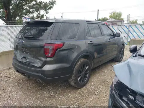 1FM5K8D87JGA64717 — 2018 Ford Explorer, photo 4 from IAAI, Rear end