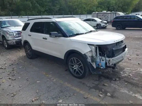 1FM5K8GT6JGC40625 — 2018 Ford Explorer, Передня частина (Front End), фото до ремонту