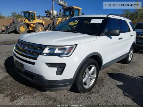 1FM5K8BH3JGC45221 — 2018 Ford Explorer, фото 3 с аукциона IAAI 22.10.2026, Естественный износ