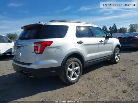 1FM5K8BH0JGC57214 — 2018 Ford Explorer, foto 5 de IAAI 29.10.2026, Desgaste normal