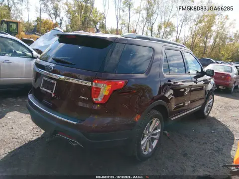 2018 Ford Explorer Xlt VIN 1FM5K8D83JGA66285 фото 5