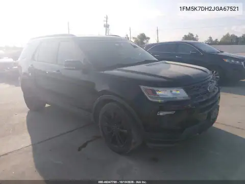 1FM5K7DH2JGA67521 — 2018 Ford Explorer, фото 2 с аукциона IAAI, Изъят кредитором